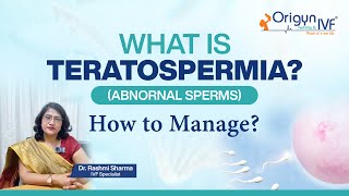 Teratospermia क्या होता है Abnormal Sperm  How to Manage Teratospermia  Diagnosis and treatment [upl. by Idaline]