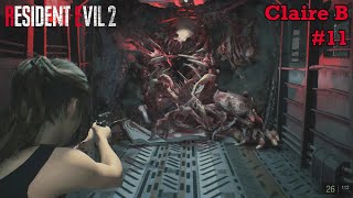 True Ending  Lets Play Resident Evil 2 Claire B  Episode 11 No Commentary [upl. by Zamora]