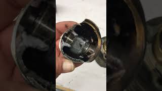 The piston was torn apart The piston from 125cc is jammed major engine repair tuningparts tuning [upl. by Bomke]