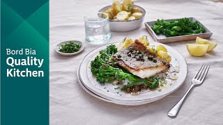 Haddock with Butter Lemon and Caper Sauce [upl. by Arorua]