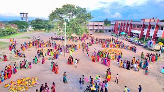 Pragathi Dharmara Bathukamma pandaga [upl. by Nylecsoj]