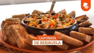 Caponata de berinjela — Receitas TudoGostoso [upl. by Sobel819]