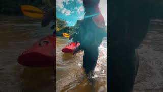 Kitulgala kayak😈🇱🇰✌️📲0703323786travel rafting raftingvlog nature waterfalladventure [upl. by Adilem]