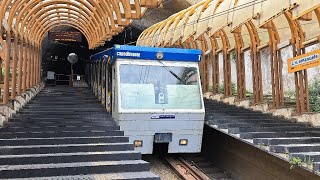 La Funicolare di Montesanto al Corso Vittorio Emanuele Napoli [upl. by Leumel8]