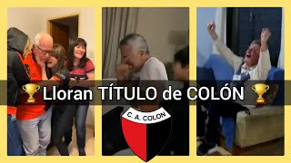 😭🚨 Aficionados de Colón REACCIONAN LLORANDO al título de Copa  Colón CAMPEÓN 2021 Shorts [upl. by Annoved]