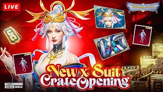 NEW GALADRIA Xsuit crate opening Extreme luck I got 300UC only battlegroundmobileindia pubg [upl. by Iadrahc]