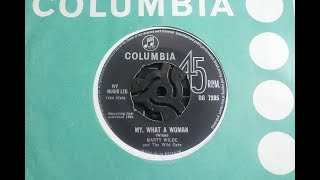 Mersey Beat  MARTY WILDE amp WILD CATS  My What A Woman  COLUMBIA DB 7285 Dancer B of Kiss Me [upl. by Roselane]