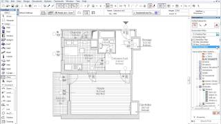 Renovation in ARCHICAD  Default renovation filters and filter options [upl. by Helse]