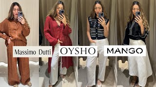 ШОППІНГ ВЛОГ НОВИНКИ ЛІТА та SALE  КОСТЮМИ  СОРОЧКИ  СПІДНИЦІ  Massimo Dutti  MANGO  OYSHO [upl. by Yule9]