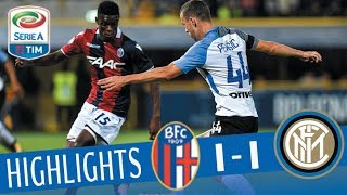 Bologna  Inter 11  Highlights  Giornata 5  Serie A TIM 201718 [upl. by Feldt]