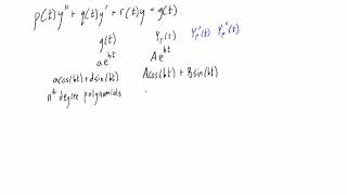 Undetermined coefficients method [upl. by Adrianne699]