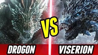 Drogon vs Viserion Game Of Thrones Season 8 Episode 3 Battle Scenes All Powers Explained [upl. by Maxia373]