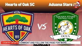 YOU ARE WATCHIING LIVE MATCH BETWEEN ACCRA HEARTS OF VS ADUANA STARS [upl. by Gnos]