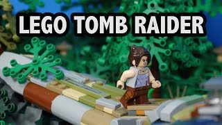 Tomb Raider in LEGO  Bricks Cascade 2018 [upl. by Ahcilef]