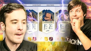 YES A NEW ICON JOINS THE SQUAD  FIFA 18 ULTIMATE TEAM PACK OPENING [upl. by Helas]