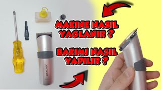 Saç Traş Makinesi Nasil Yağlanir  Traş Makinesi Bakimi Nasıl Yapılır [upl. by Cline915]