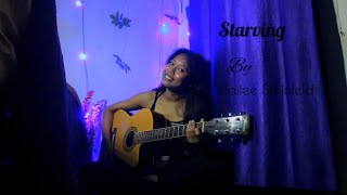 Starving acoustic cover haileesteinfeld 💗 [upl. by Aynosal]