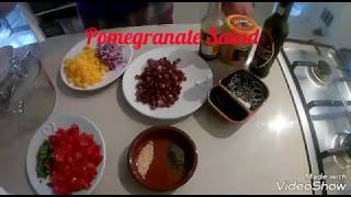 How to make Pomegranate Salad [upl. by Madai]