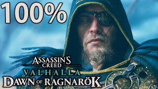 AC Valhalla Dawn of Ragnarok  Completando 100 [upl. by Keriann180]