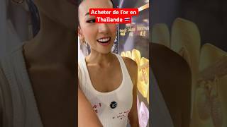 Acheter de l’or en Thaïlande 🇹🇭 expatriation thailande sabrithai [upl. by Namzaj]