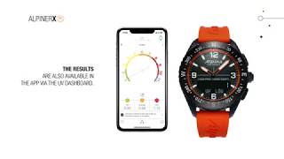 ALPINA WATCHES TUTORIALS ¦ ALPINERX SMART OUTDOORS  USE THE UV FUNCTION [upl. by Aurie27]