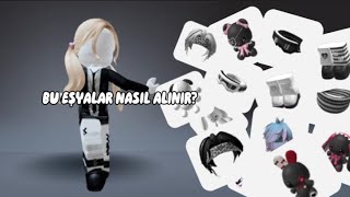 ROBLOX YENİ BEDAVA EŞYALAR NASIL ALINIR ŞEVVAL [upl. by Euqinor821]