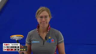 Draw 3a  2021 Scotties Tournament of Hearts  Galusha NT vs Einarson CA [upl. by Teews]