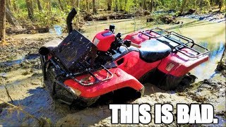 Brand New Four Wheeler Going DEEP [upl. by Anaiuq]