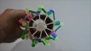 Sentriyol Modeli Yapımı sentrozo centriole centrosome model Lise ve Ortaokul Deneyleri Kurtuluş ATLI [upl. by Singh]