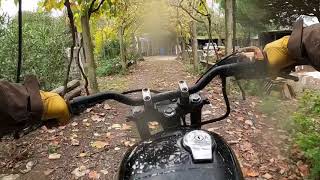 SR250 Scrambler enduro test [upl. by Bigner]