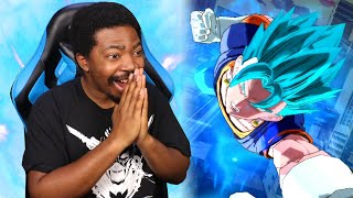 VEGITO BLUE COMES THROUGH TO DESTROY FUSED ZAMASU Dragon Ball Legends Gameplay [upl. by Gabi]