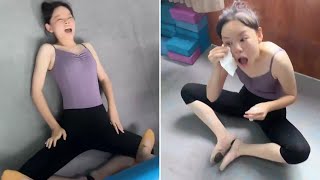 Painful Stretching Intense Chinese Dance Training [upl. by Merissa880]