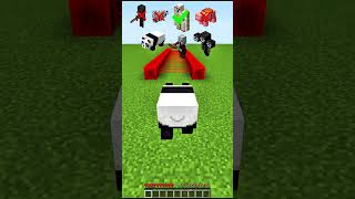 Mob Test vs Laser Damage in Minecraft minecraft shorts short [upl. by Aiynat]