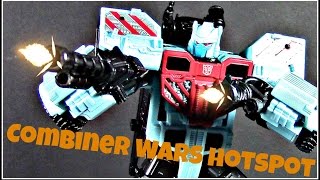 Transformers Generations Combiner Wars  Voyager Class  Hotspot [upl. by Keelin]