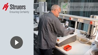 LaboSystem Efficient sample preparation with a grinding and polishing machine [upl. by Fern]