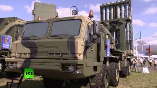 AlmazAntey Unveils S350E Vityaz Air Defense System [upl. by Tena609]