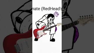 Penultimate RedHeads Remix FNF Song Read Description fnf funny animation fnftricky [upl. by Notrem]