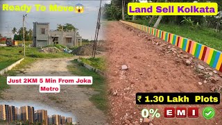 Just 2 KM From Joka Metro At ₹ 170 Lakh Plots On EMI 0 Interest  Land Sell In Kolkata  0 EMI [upl. by Tonina]