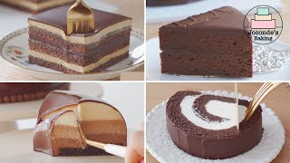 Jocondes Chocolate Cake compilation 조꽁드표 초콜릿케이크 컴필레이션 [upl. by Nagaet]