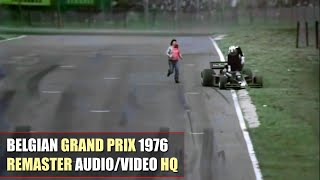 HQ F1 1976 Belgian Grand Prix Zolder Highlights Lauda Regazzoni REMASTER AUDIOVIDEO [upl. by Bertold315]