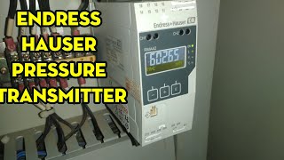 Endress hauser pressure transmitter RMA42 CÁCH CÀI ĐẶT ENDRESS HAUSER ĐO MỨC NƯỚC [upl. by Fritzie504]