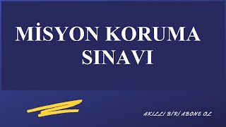 Misyon Koruma Sınavı 2023 ne zaman Misyon Koruma Sınavı 2023 şartları neler [upl. by Aileda]