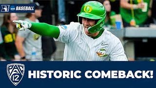 Oregon vs Oral Roberts  2023 NCAA Baseball Tournament Highlights  Eugene Super Regional  Game 1 [upl. by Glick]