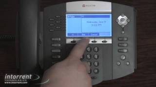 Intorrent Technologies Logging In to a Polycom Phone [upl. by Ladnyc]