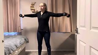 Exercise Demo Front to Side Raises [upl. by Ade]