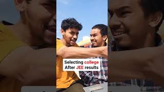 after jee selecting college by Indian students nitcutoff iitcutoff shorts [upl. by Ymiaj939]