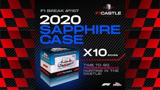 2020 F1 Topps Chrome Sapphire Case Break Formula 1 Card Opening [upl. by Esinek867]