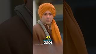 Gadar movie cast then and now 😮bollywood shorts [upl. by Dnomde258]