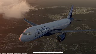 Aerofly FS Global  The best Graphics mobile flight simulator Indigo A320 Mumbai  Sürat [upl. by Carolina682]