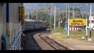 DURG To NAGPUR High Speed Run  Onboard GONDWANA Express Indian Railways [upl. by Otha]